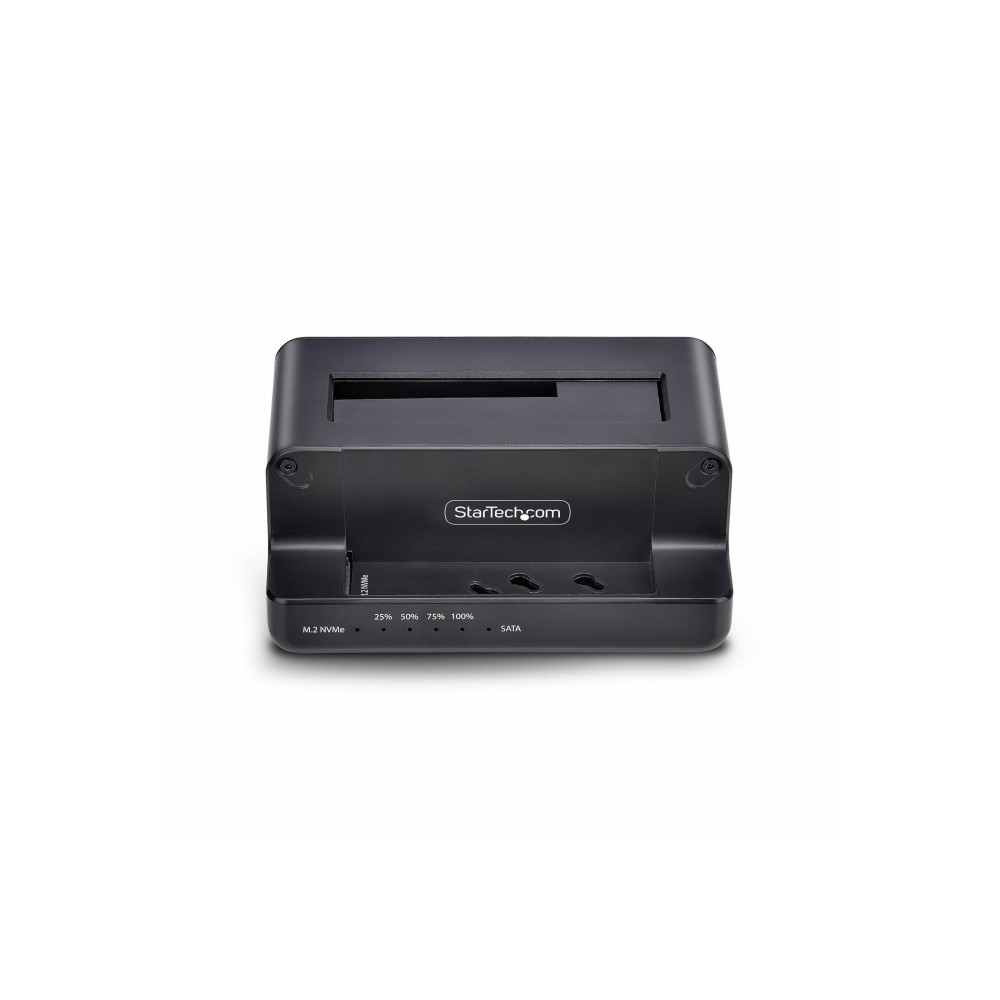 StarTech N2-M2-SSD-DUPLICATOR M.2 NVME TO 2.5/3.5" SATA DRIVE DUPLICATOR, DUAL BAY CLONER, 2 YR - Image 2