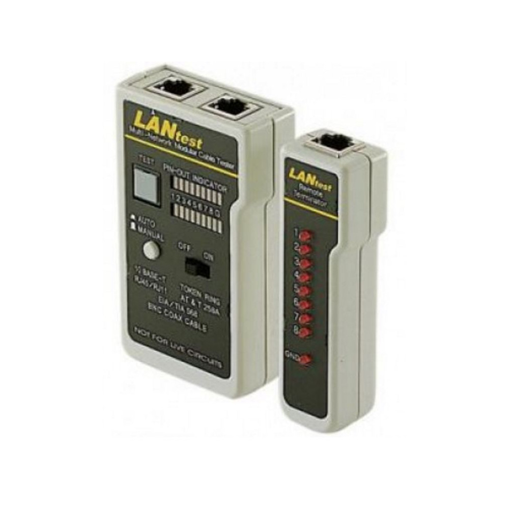 Astrotek ATP-TOOL-CT RJ45 RJ11 Coaxial Network Ethernet LAN Phone Cable Tester Wire Tracker - Image 1