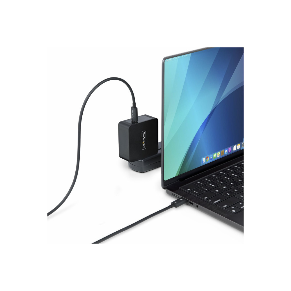 StarTech TBLT5MM80CM240W 2.6FT (80CM) THUNDERBOLT 5 CABLE, 80GBPS/120GBPS, CERTIFIED, LTW - Image 4