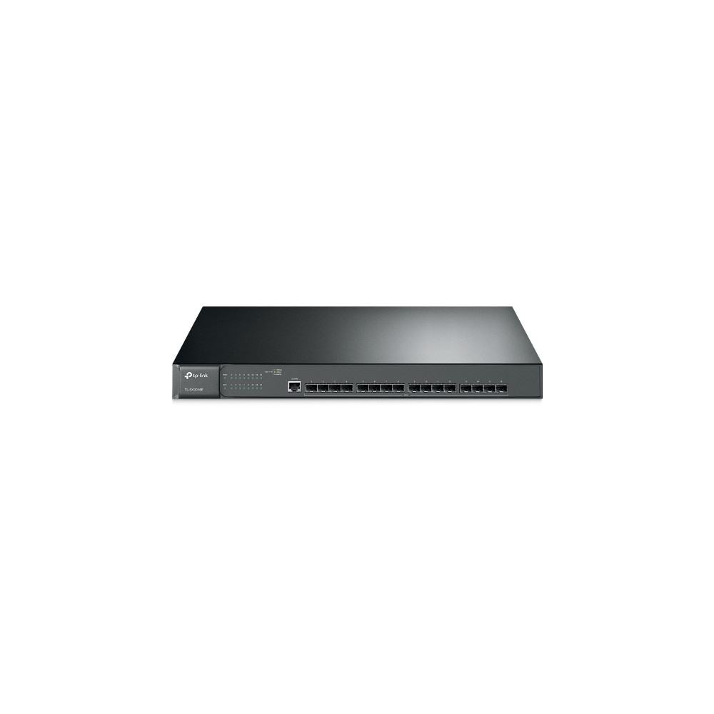 TP-LINK SX3016F JetStream 16-Port 10GE SFP+ L2+ Managed Switch, Centralised Cloud, Omada SDN, Remote Management, QoS, IGMP Snooping, Fanless - Image 1