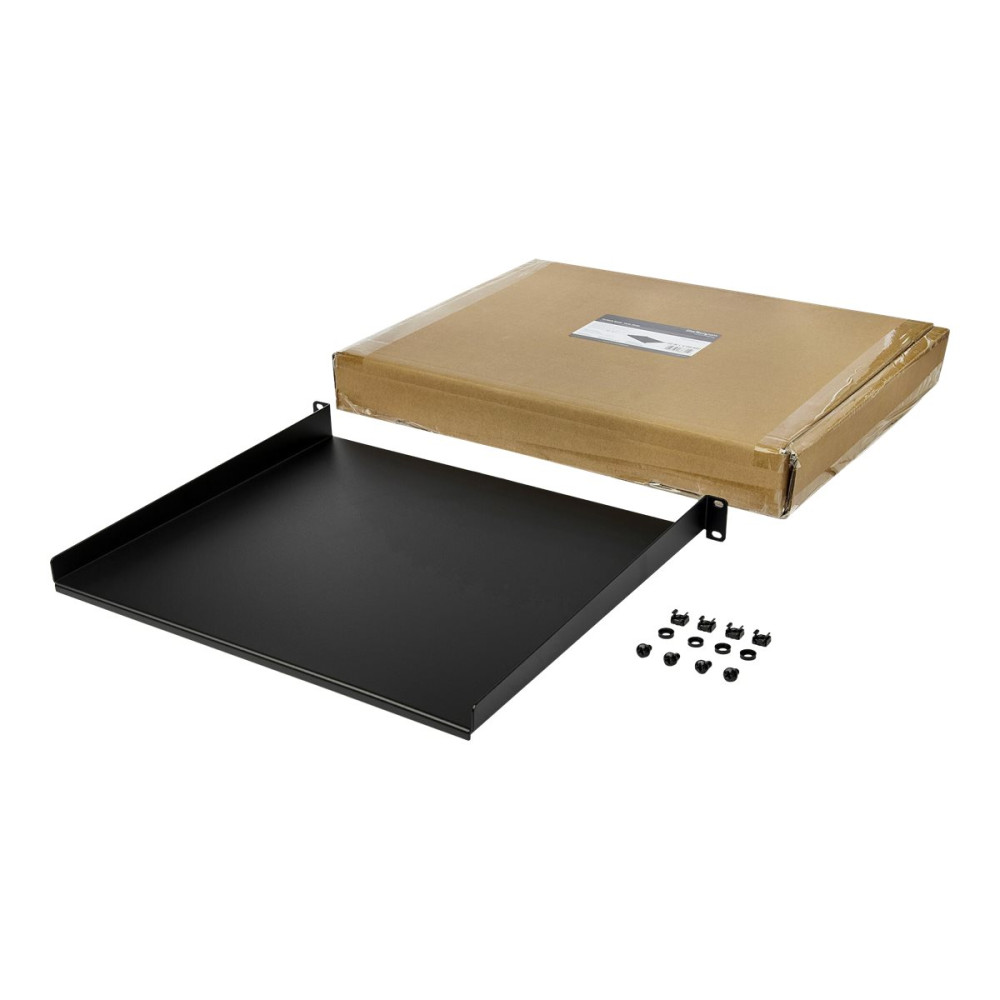StarTech CABSHELF116 1U SERVER RACK SHELF - UNIVERSAL RACK MOUNT CANTILEVER SHELF FOR 19" NETWORK - Image 2