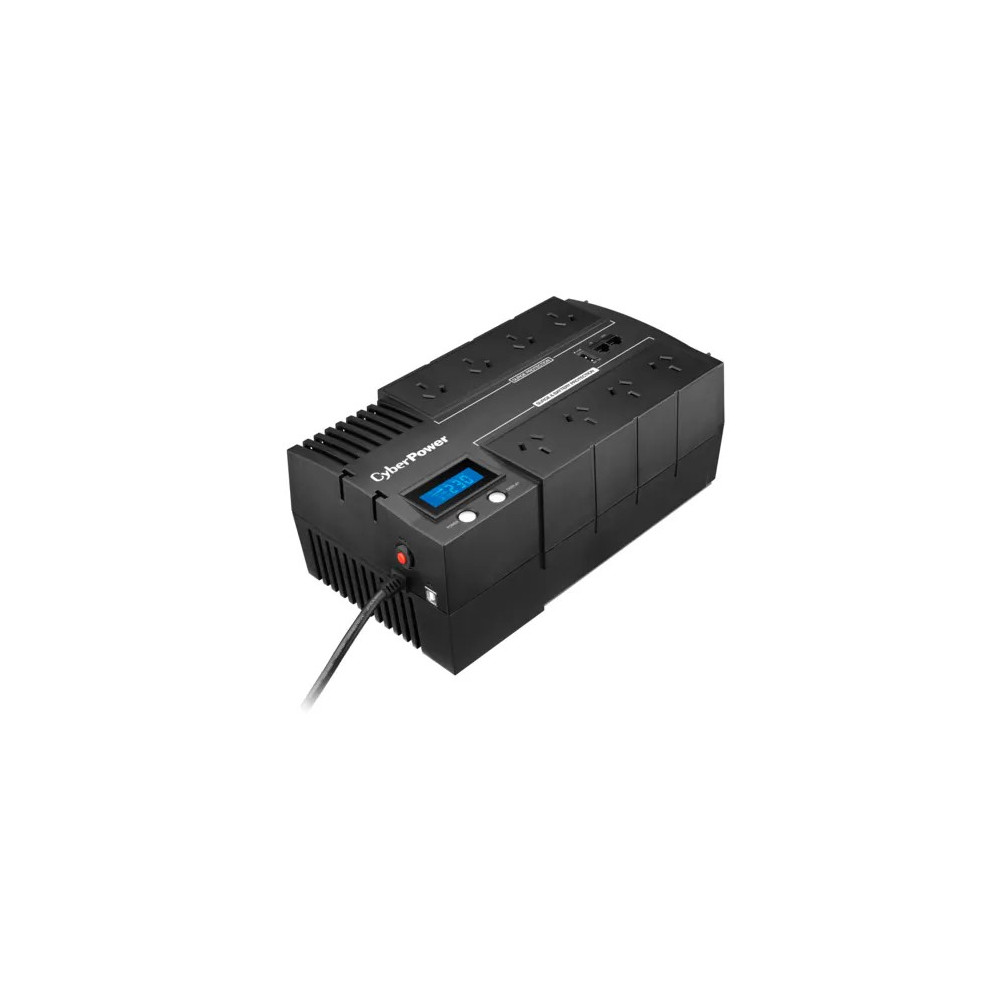 CyberPower BR1000ELCD BRIC-LCD 1000VA/600W (10A) Line Interactive UPS - -2 Yrs Adv. Replacement incl.Int. Batteries - Image 1