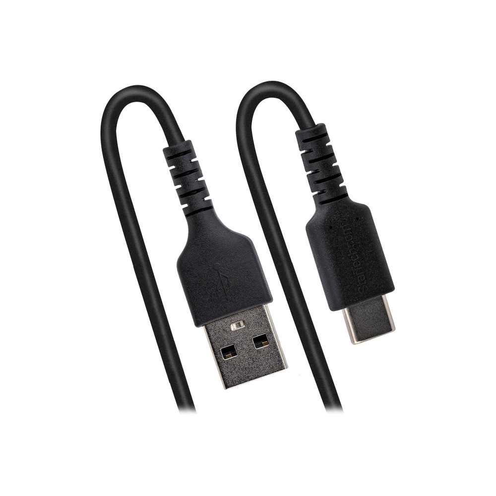 StarTech R2ACC-1M-USB-CABLE 3.3FT (1M) USB-A TO USB-C FAST CHARGING CABLE, RUGGED, COILED, CHARGE & SYNC, - Image 3