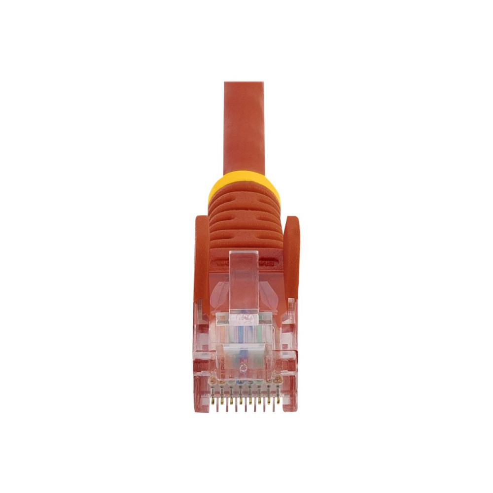 StarTech 45PAT5MRD CAT5E ETHERNET PATCH CABLE WITH SNAGLESS RJ45 CONNECTORS - 5 M, RED - Image 3