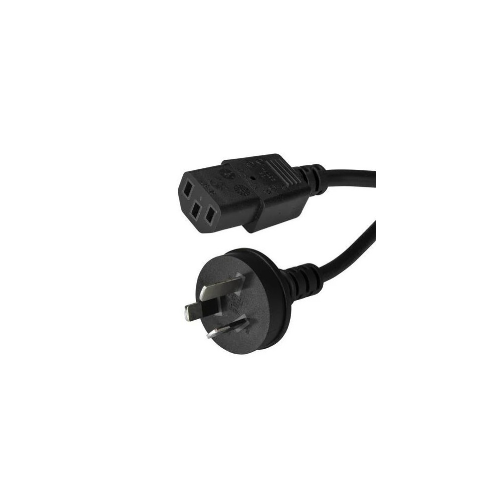 StarTech PXTA1012M 2M 6 FT POWER SUPPLY CORD - AS/NZS 3112 TO C13 LTW - Image 2