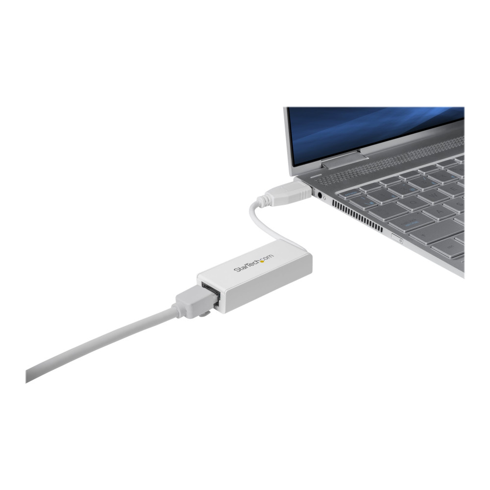 StarTech USB31000SW USB 3.0 TO GbE ADAPTER, WHITE, 2YR - Image 2