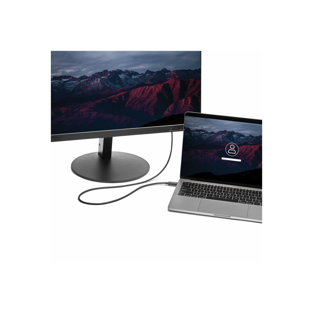 StarTech CDP2VGAMM2MB 2M USB-C TO VGA CABLE, 1080P, 3YR - Image 2