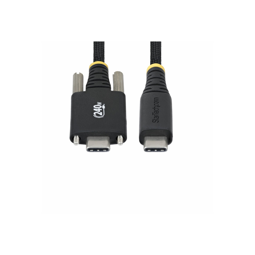 StarTech S2CEPR3M-USBSL-CABLE 10FT (3M) USB-C CHARGING CABLE, 240W, SILICONE JACKET, LTW - Image 1