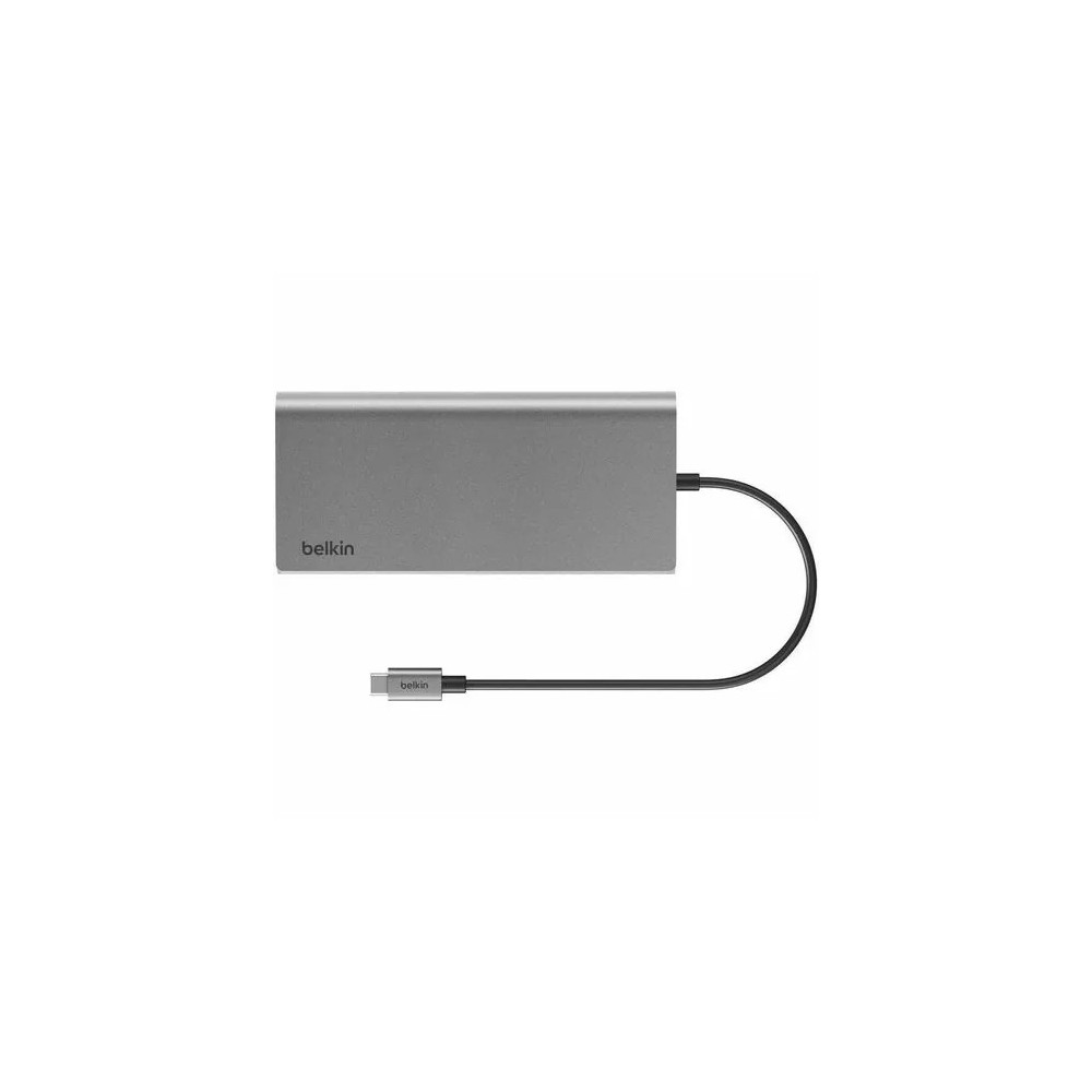 Belkin INC015BTSGY-CZ CONNECT UNIVERSAL USB-C 8-IN-1 DUAL DISPLAY HUB