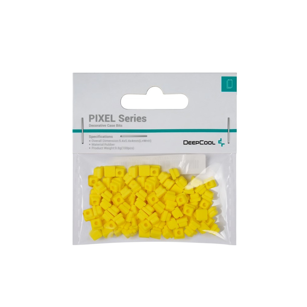 DEEPCOOL R-PIXEL-YE100-G-1 PIXEL Decorative Case Bits - Yellow / CH160, CH360, CH360 DIGITAL, CH560, CH560 DIGITAL, CH780, MORPHEUS - Image 1