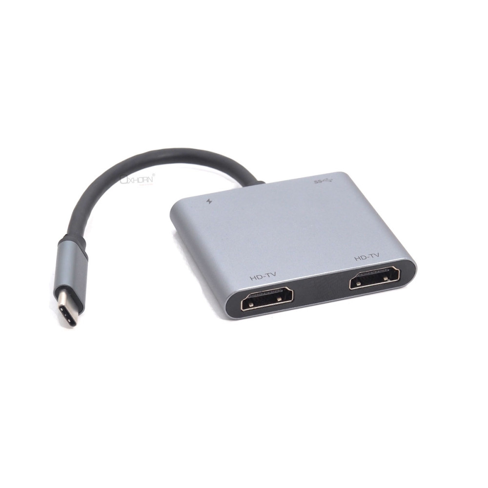 oxhorn ACBOXHADU31DHUC USB C Multi Display Adapter - Image 3