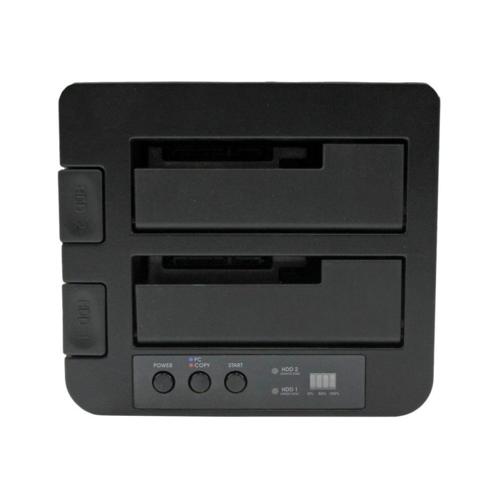 StarTech SDOCK2U33RE USB 3.0 (6GBPS) HDD DUPLICATOR DOCK - 2.5" & 3.5" SATA SSD/HDDS, 2YR - Image 4