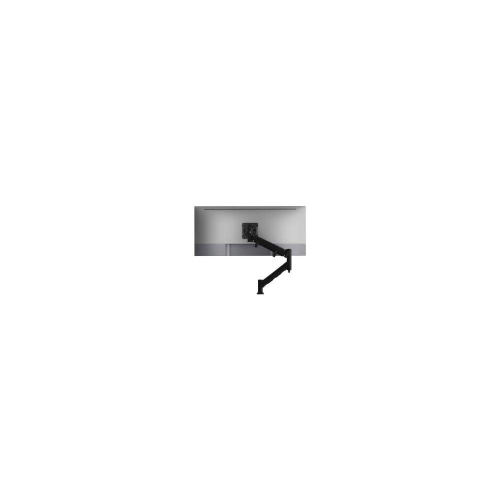 Atdec AWMS-HXB-G-B Single Monitor Heavy-Duty Dynamic Arm - Grommet Clamp - Black - Image 1
