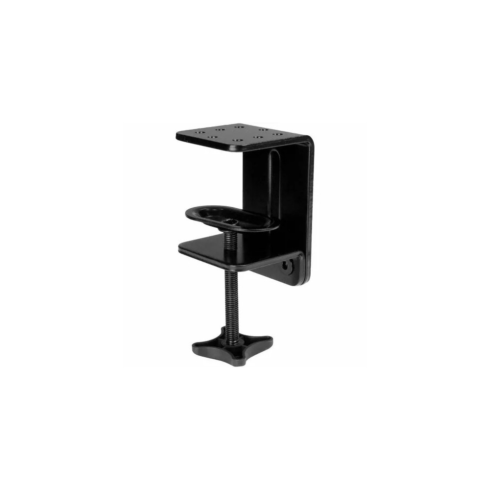 StarTech ARMSLIMDUO Dual Monitor Arm, USB Hub and Audio Ports in Base, Monitors up to 32" (17.6lb/8kg), VESA Monitor Stand Desk Mount - Increase productivity by mounting two monitors up to 32" , with full-motion articulation - Dual-Monitor Arm - - Image 6