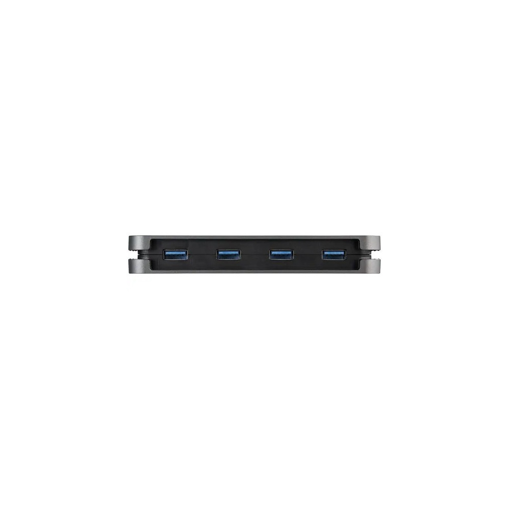 StarTech HB30AM4AB USB Hub - USB 3.2 (Gen 1) Type A - Portable - Black, Space Gray - UASP Support - 4 Total USB Port(s) - PC, ChromeOS, Mac, Linux, Android, iPadOS - Image 5