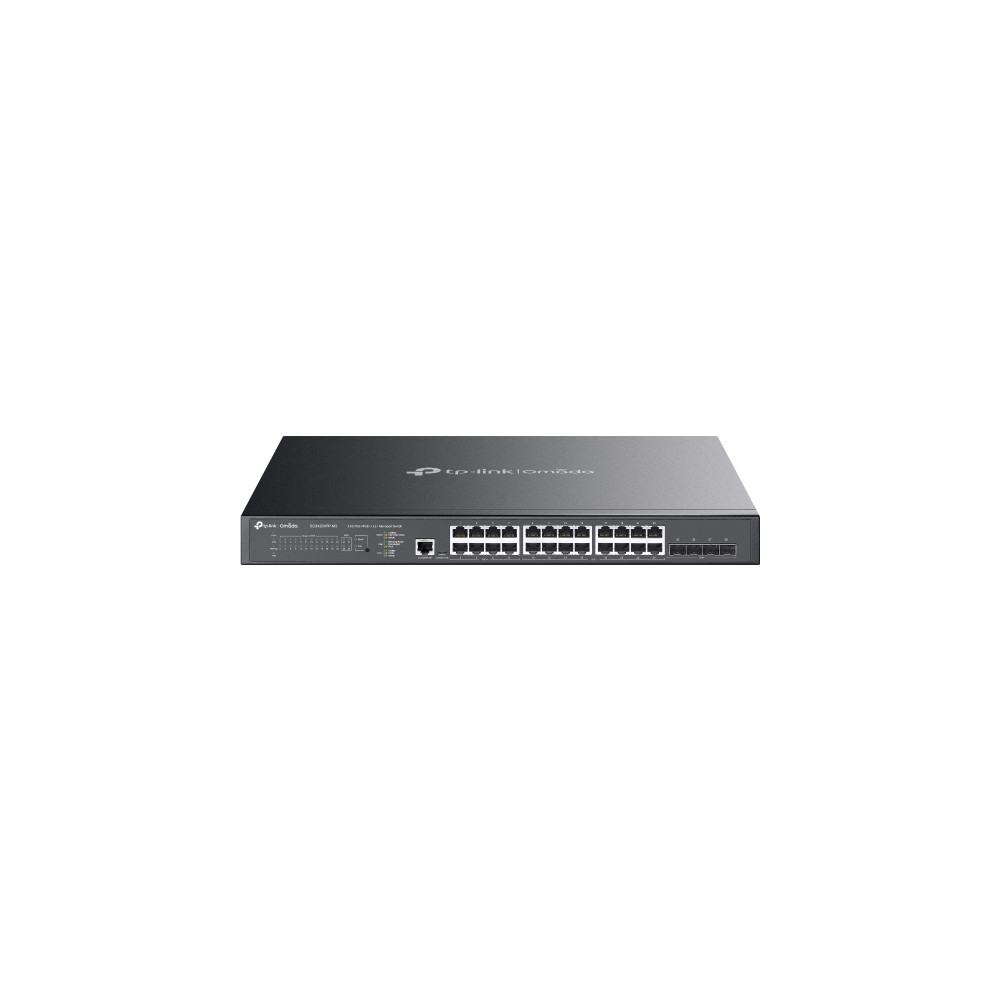TP-LINK SG3428XPP-M2 OMADA 24-PORT MANAGED 2.5G L2+ RACK SWITCH, POE++(24), 10GSFP+(4), 770W, 5YR - Image 1
