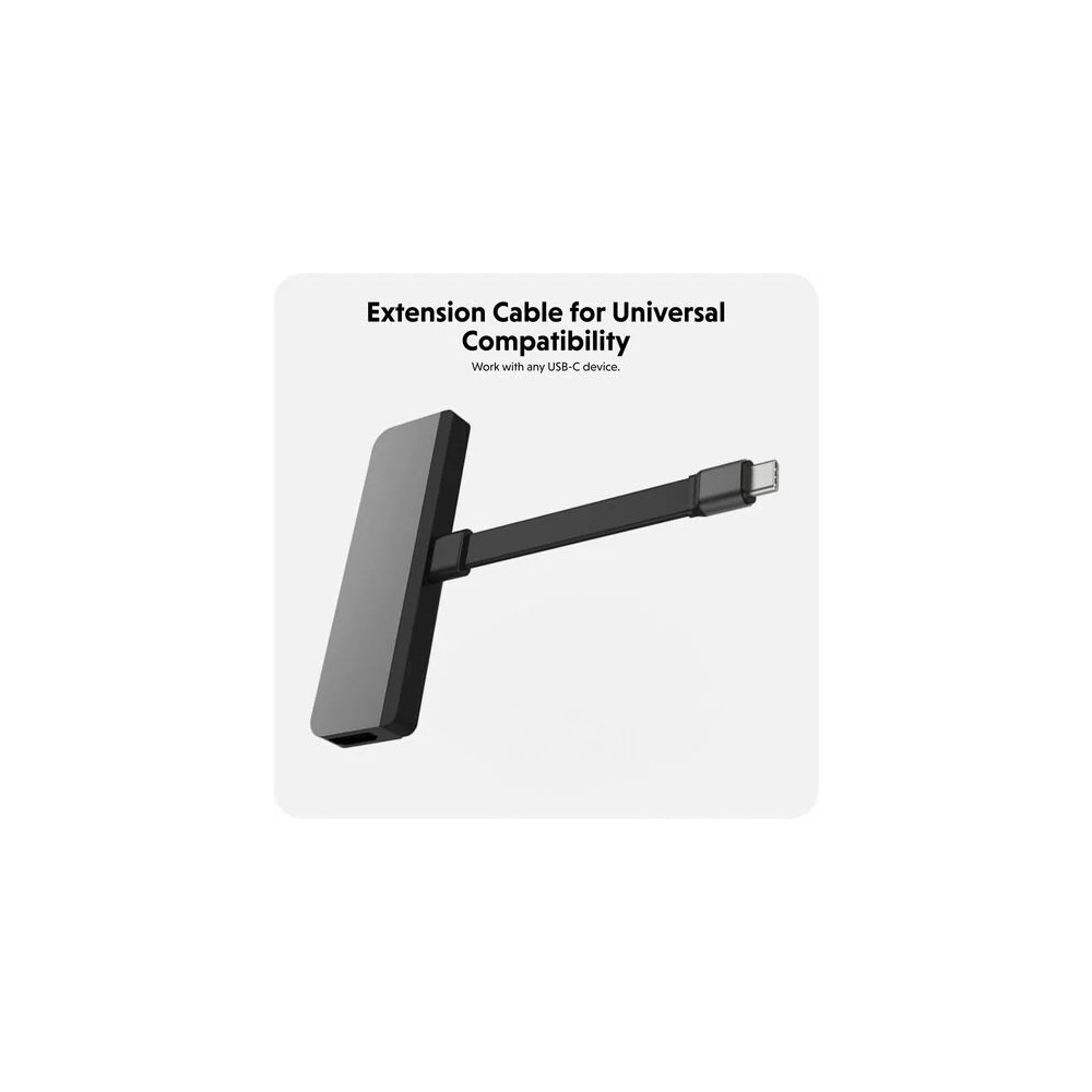 Targus HD449 HyperDrive 6 Port(s) USB Type C Docking Station for iPad, Monitor, Headphone - Memory Card Reader - SD - 60 W Power Supply - Silver - 4K @ 60Hz - 3840 x 2160 - 2 x USB Ports - 1 x USB Type-A Ports - USB Type-A - 1 x USB Type-C Port - Image 10