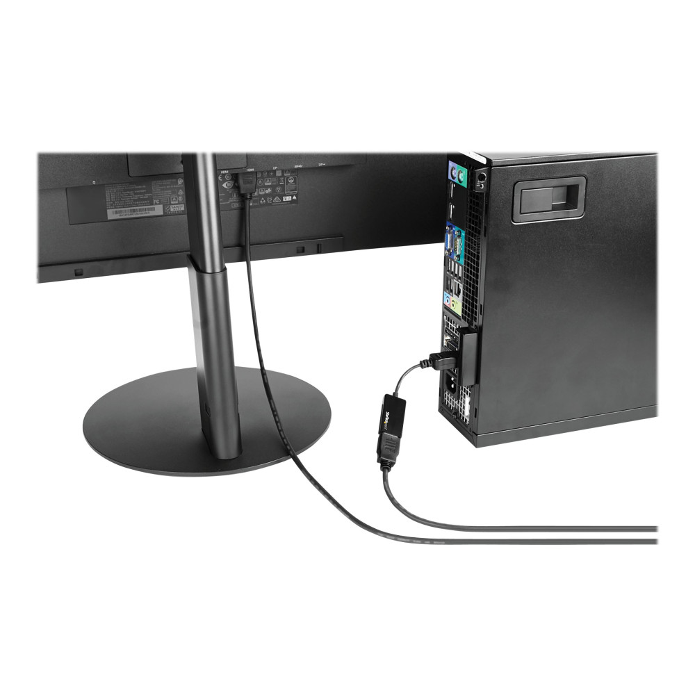 StarTech DP2HD4K60S DP TO HDMI ADAPTER - 4K 60HZ DP 1.4 TO HDMI CONVERTER 3YR - Image 2