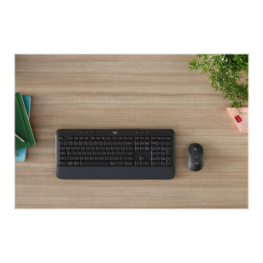 Logitech 920-011014 MK650 WIRELESS KEYBOARD AND MOUSE COMBO FOR BUSINESS,LOGIBOLT,BT,GRAPHITE,2YR WTY