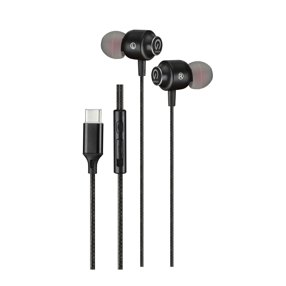 SHINTARO SH-124 USB-C Corded Earphones - Image 1