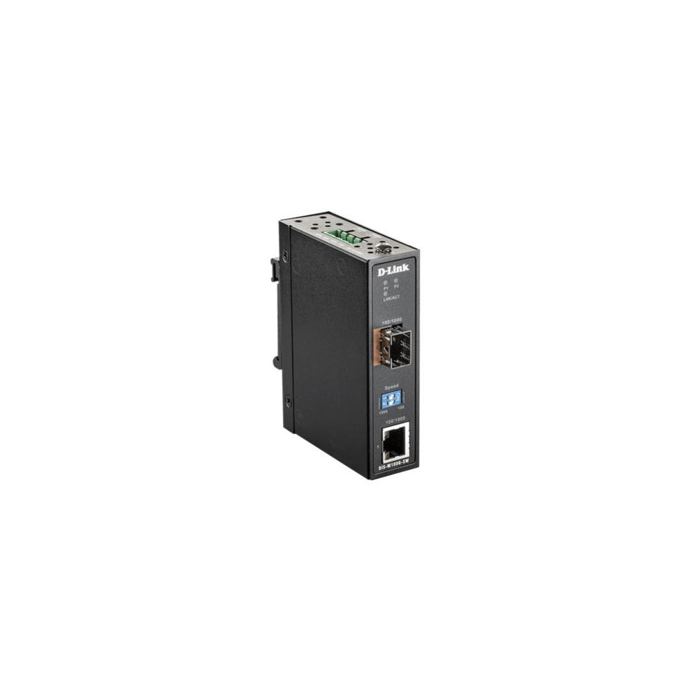 D-Link DIS-M100G-SW 2-Port Base-T-SFP Media Converter - Image 1