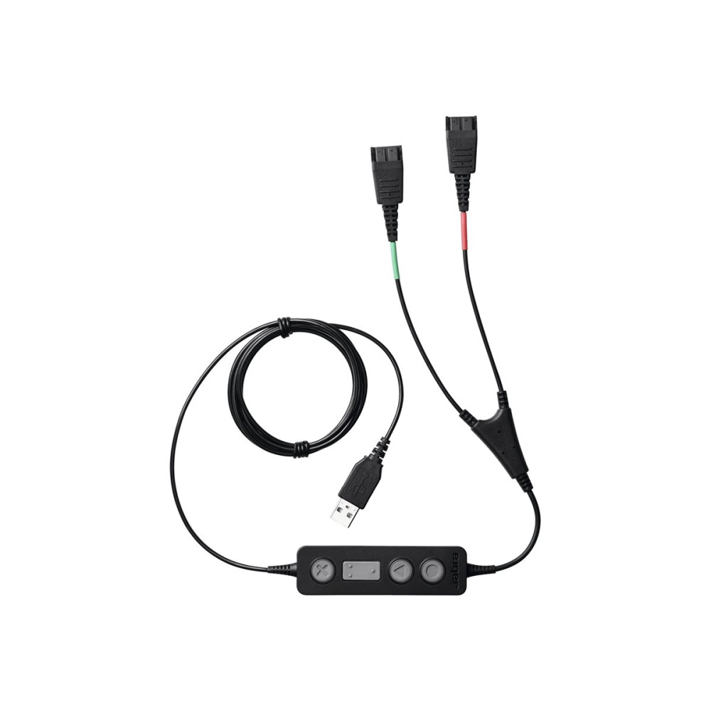 Jabra 265-09 LINK 265 USB-A SUPERVISOR CORD W/ 2 QD INTERFACE - Image 1