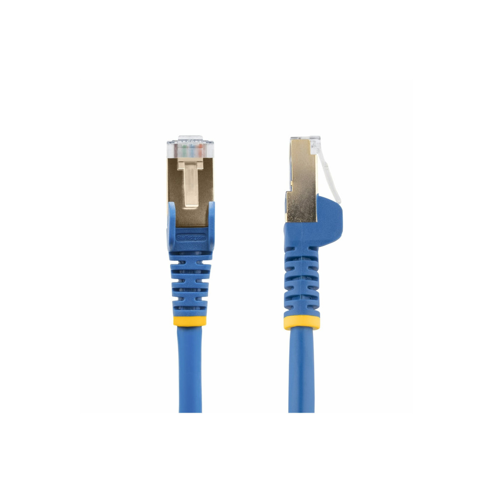 StarTech 6ASPAT150CMBL 1,5M CAT6A ETHERNET CABLE - 10 GIGABIT SHIELDED SNAGLESS RJ45 100W POE PATCH - Image 1