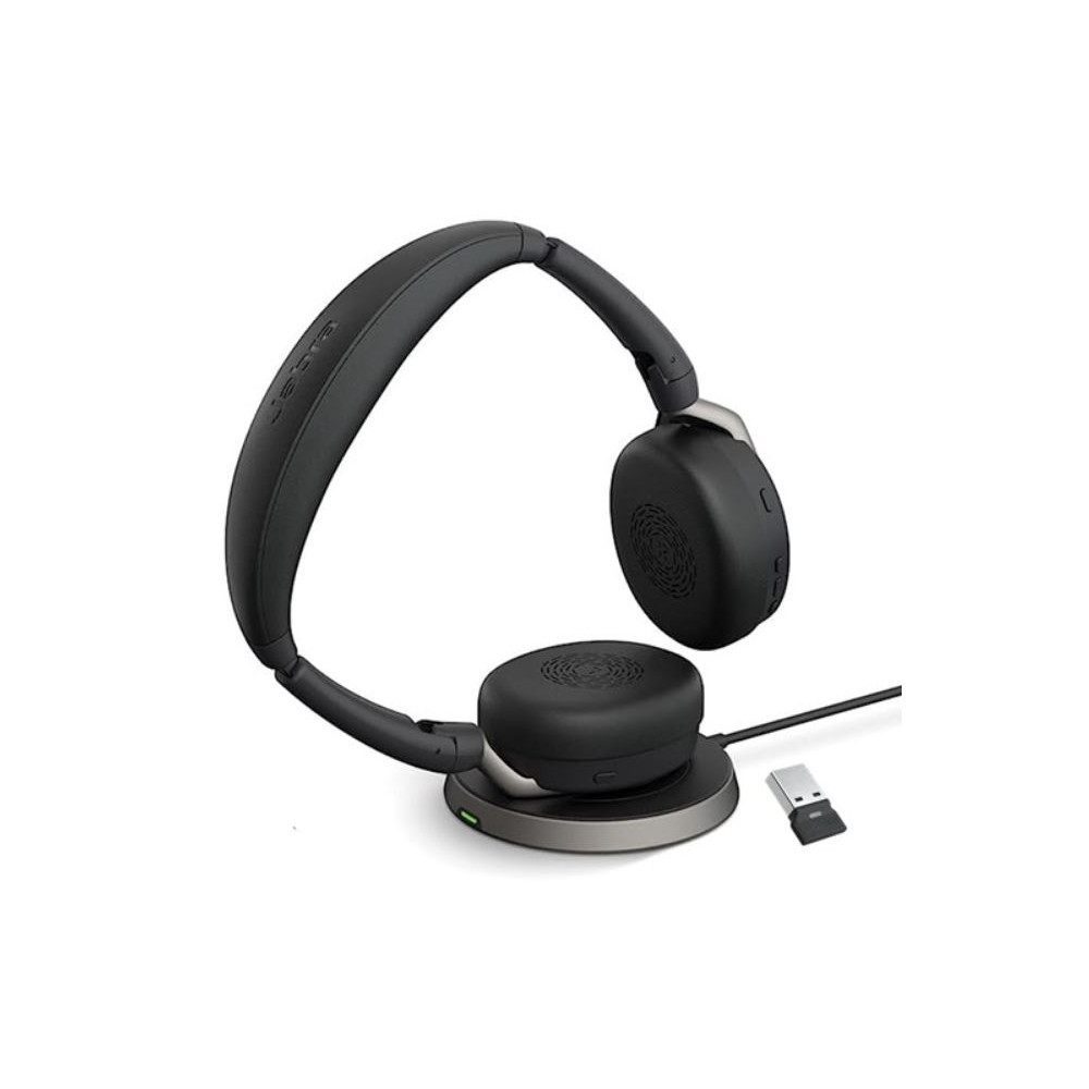 Jabra 26699-989-989 Evolve2 65 Flex Link380a UC Stereo Wireless Charger - Image 1