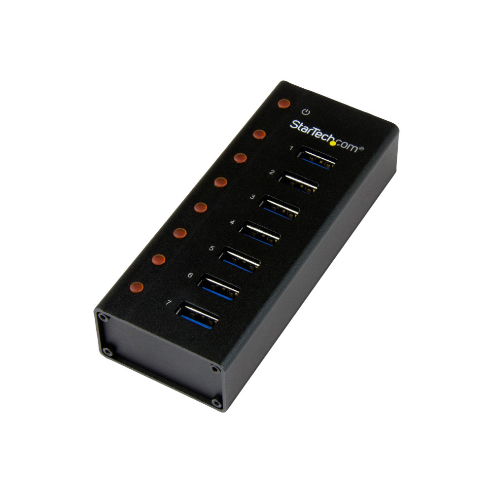 StarTech ST7300U3M 7 PORT USB 3.0 HUB, METAL, MOUNT, 2YR - Image 4