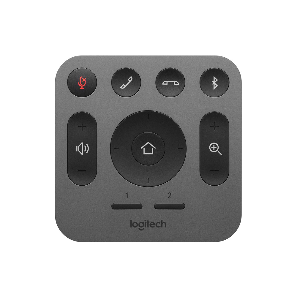 Logitech 960-001101 MeetUp 4K Conferencecam with 120-degree FOV & 4K Optics HD Video & Audio Conferencing Camera System for Small Meeting Rooms
