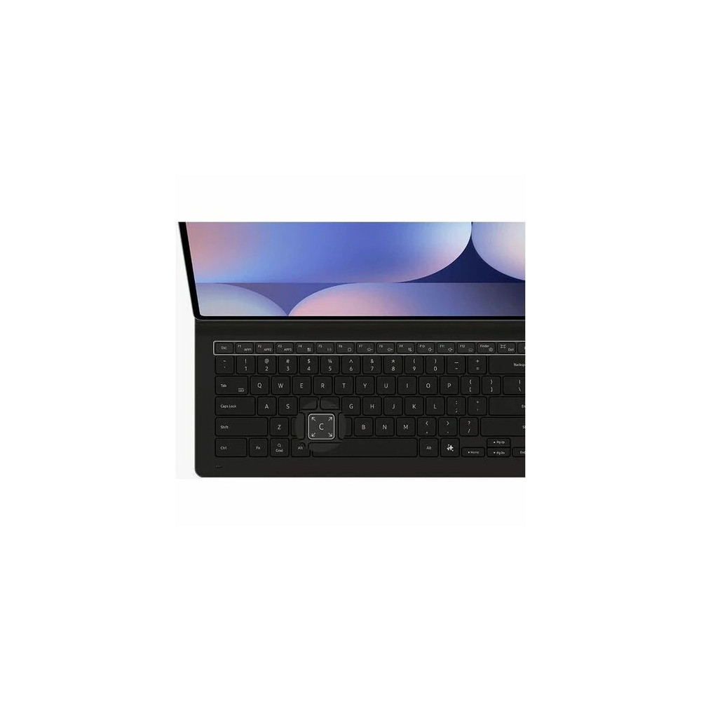 Samsung EF-DX720UBEGWW Keyboard/Cover Case (Book Fold) Galaxy Tab S9, Galaxy Tab S9 FE Tablet - Black - 168.9 mm Height x 255.5 mm Width x 14 mm Depth
