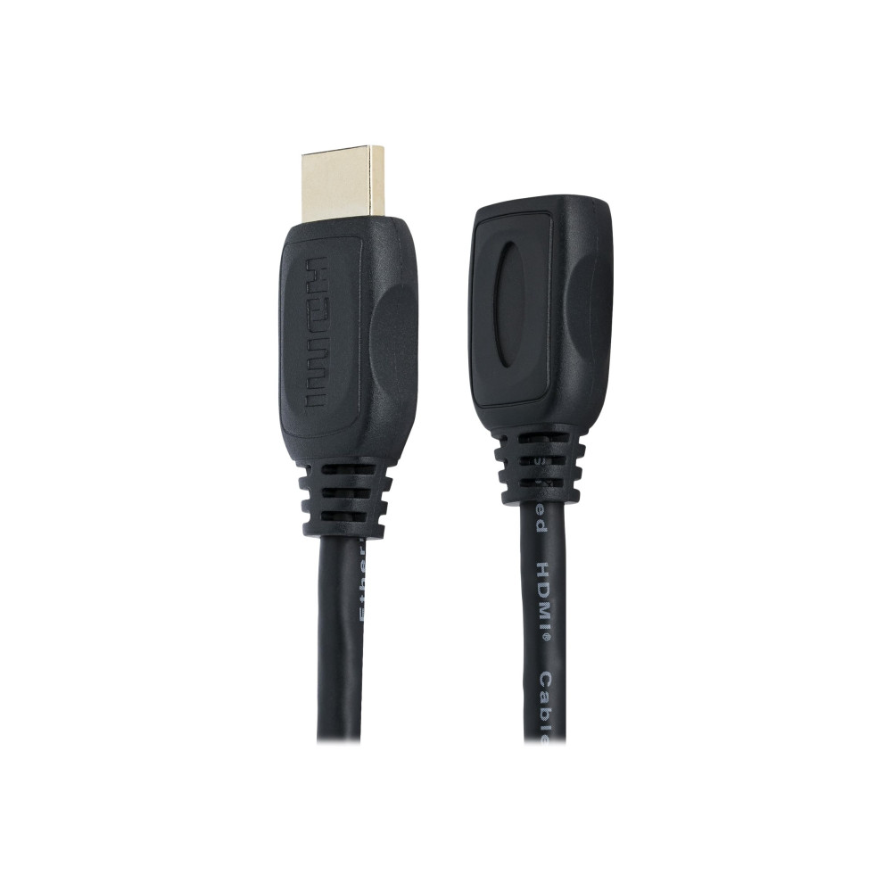 StarTech HDEXT2M 2M HDMI EXTENSION CABLE, 4K X 2K, M/F, BLACK, LTW - Image 2