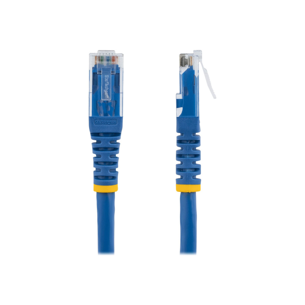 StarTech C6PATCH2BL 2FT CAT6 ETHERNET CABLE - BLUE CAT 6 GIGABIT ETHERNET WIRE -250MHZ 100W POE R - Image 4