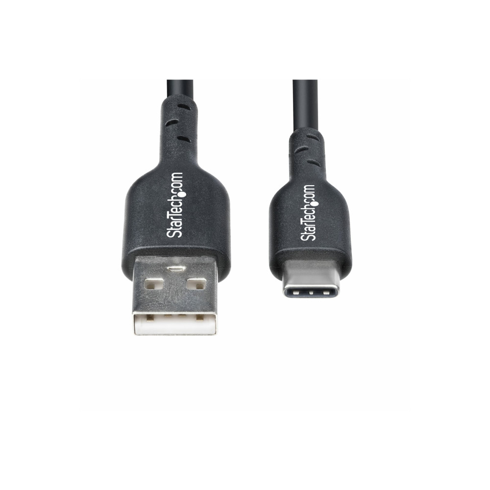 StarTech USB2AC15CMBK 6IN (15CM) USB-A TO USB-C CHARGING CABLE, CHARGER CORD, LTW - Image 2