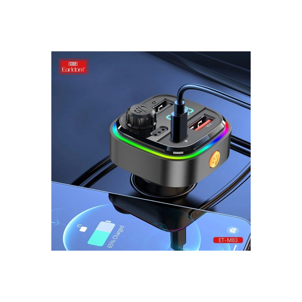 Earldom MOBINTEDM83 M83 Wireless Car Kit FM Transmitter - Image 6