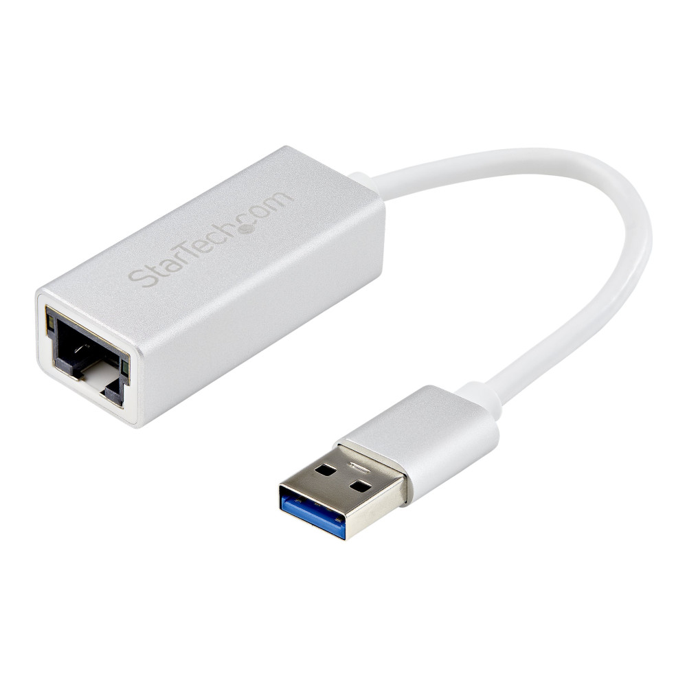 StarTech USB31000SA USB 3.0 TO GbE ADAPTER, ALUMINUM, SILVER, 2YR - Image 2