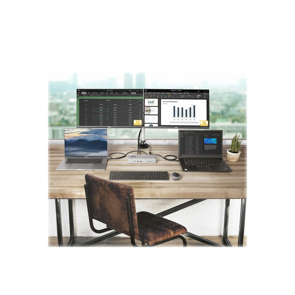 StarTech 129N-USBC-KVM-DOCK USB-C 3.2 GEN 2 KVM DOCKING STATION - Image 1
