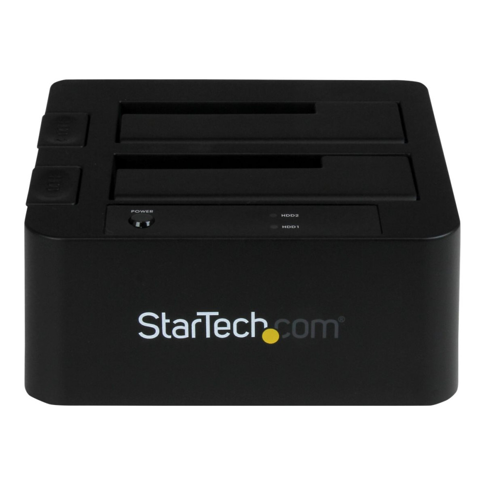 StarTech SDOCK2U33EB DUAL-BAY USB 3.0 / ESATA TO SATA HARD DRIVE DOCKING STATION, USB HARD DRIVE DOCK, - Image 1