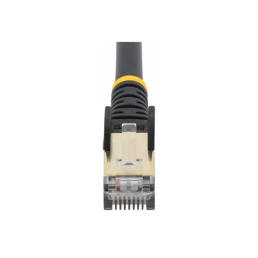 StarTech 6ASPAT7MBK 7M CAT6A ETHERNET CABLE - 10 GIGABIT SHIELDED SNAGLESS RJ45 100W POE PATCH CO - Image 1