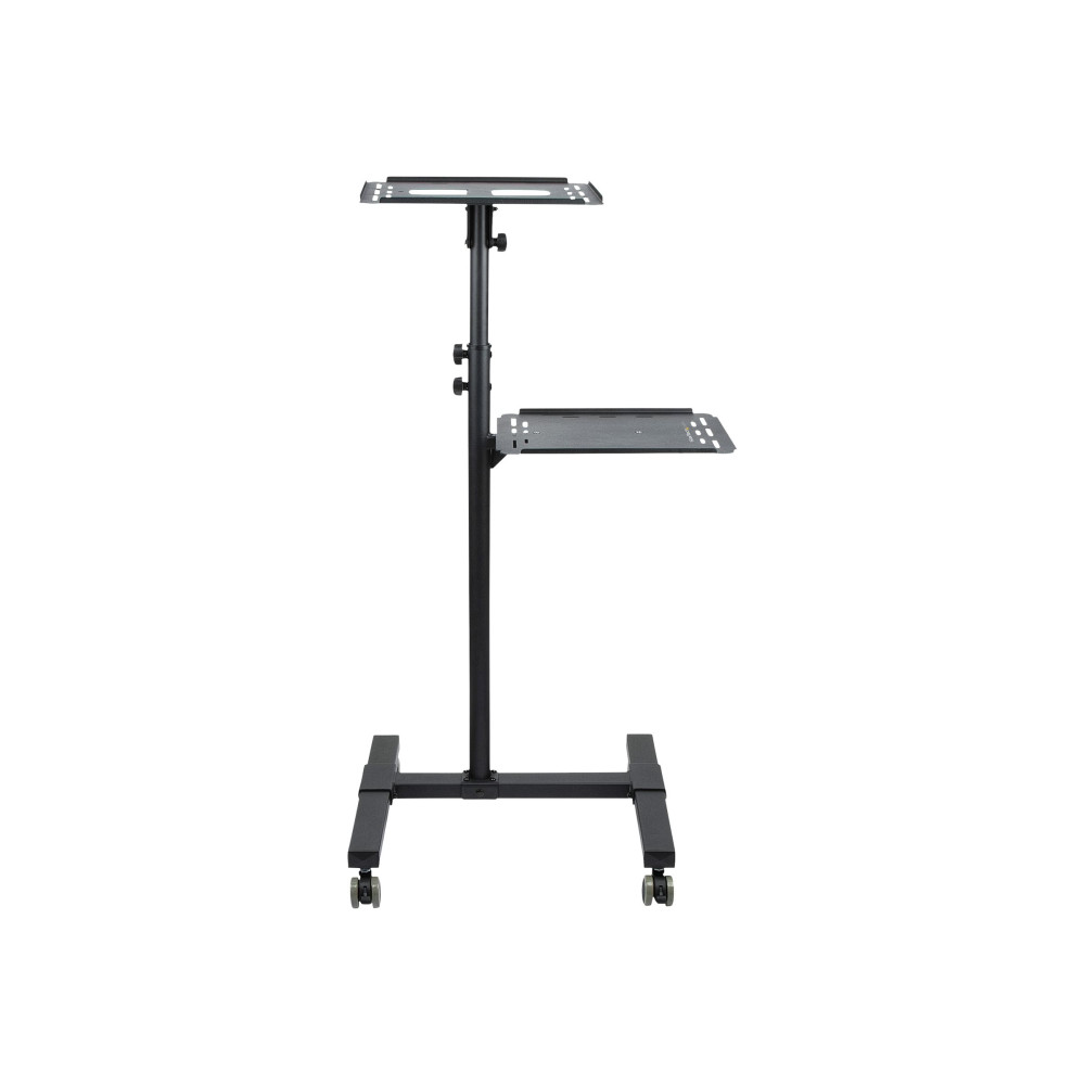 StarTech ADJPROJCART MOBILE PROJECTOR AND LAPTOP STAND/CART W/LOCKABLE WHEELS, 5 YR - Image 2