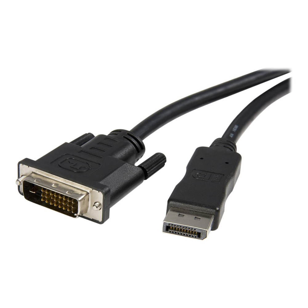 StarTech DP2DVIMM10 10FT (3M) DISPLAYPORT TO DVI CABLE - DISPLAYPORT TO DVI ADAPTER CABLE 1080P V - Image 3