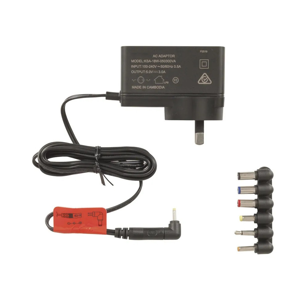 Leader MP3480 Universal 5V 3A AC adapter SC405, SC407, TBL-W230, TBL-12WPRO, SC8, SN1, SN2, SN3, SN4 - Image 1