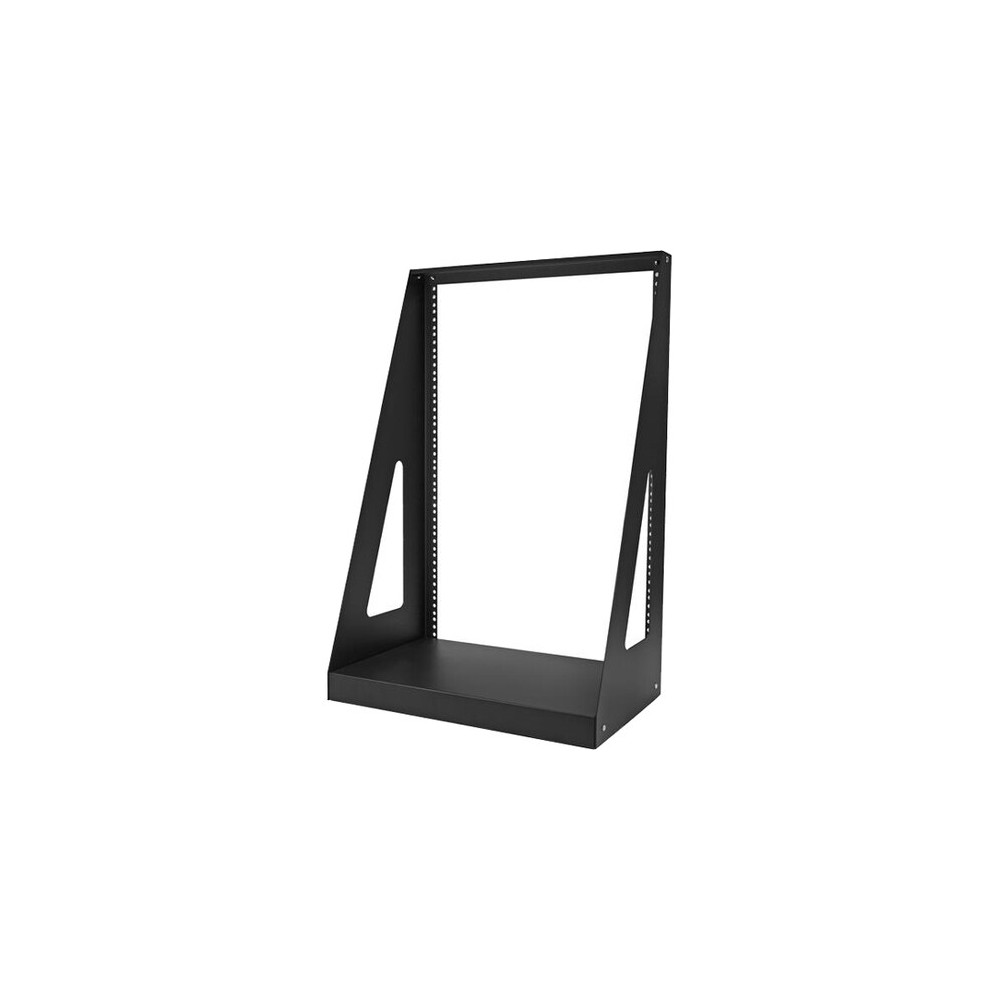 StarTech 2POSTRACK16 2-Post 16U Heavy-Duty Desktop Server Rack, Small Open Frame 19in Network Rack for Home/Office IT Equipment, TAA Compliant - 16U 2-Post Open frame desktop rack unit for 19" servers/data/studio units - For small office/home sp - Image 4
