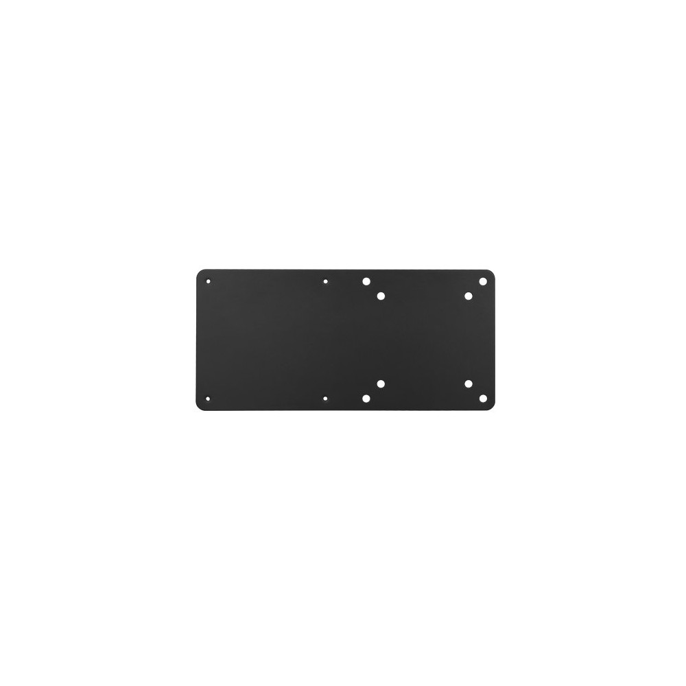Brateck CPB-7 Vesa Compatible NUC mounting bracket, up to 3kg, Black colour, Steel Material, VESA Compatible, Weight Capacity:3kg - Image 1