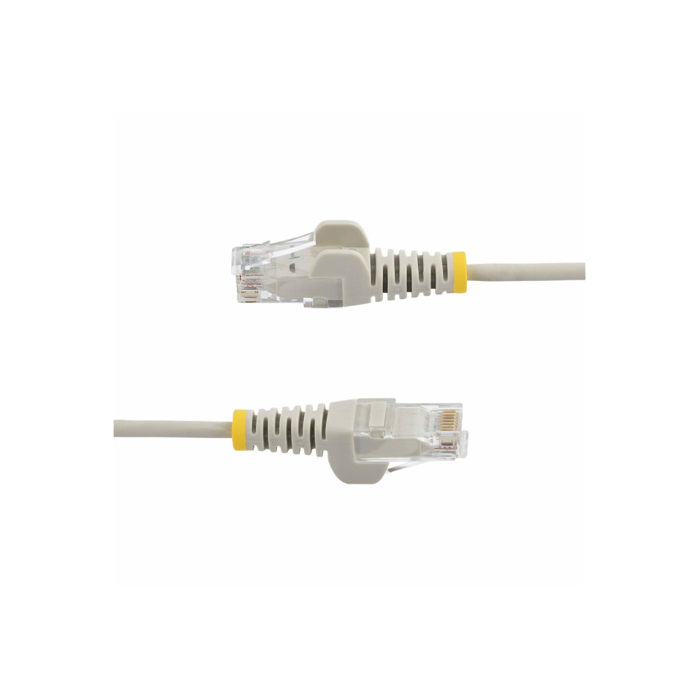 StarTech N6PAT10MGRS 10m Gray Slim CAT6 Ethernet Cable, Snagless, 28AWG, LSZH, LTW - Image 3