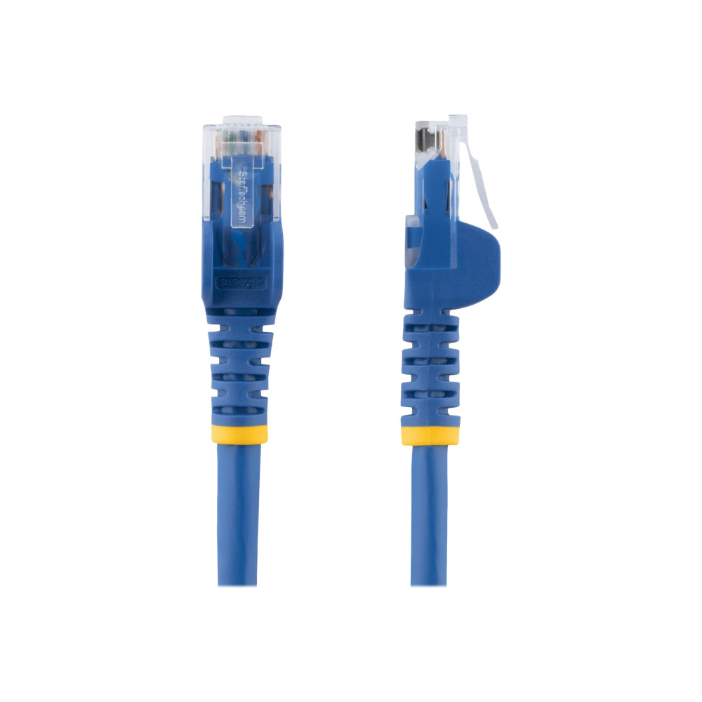 StarTech N6PATC3MBL 3M CAT6 ETHERNET CABLE BLUE 650MHZ 100W SNAGLESS PATCH CORD, LTW - Image 2