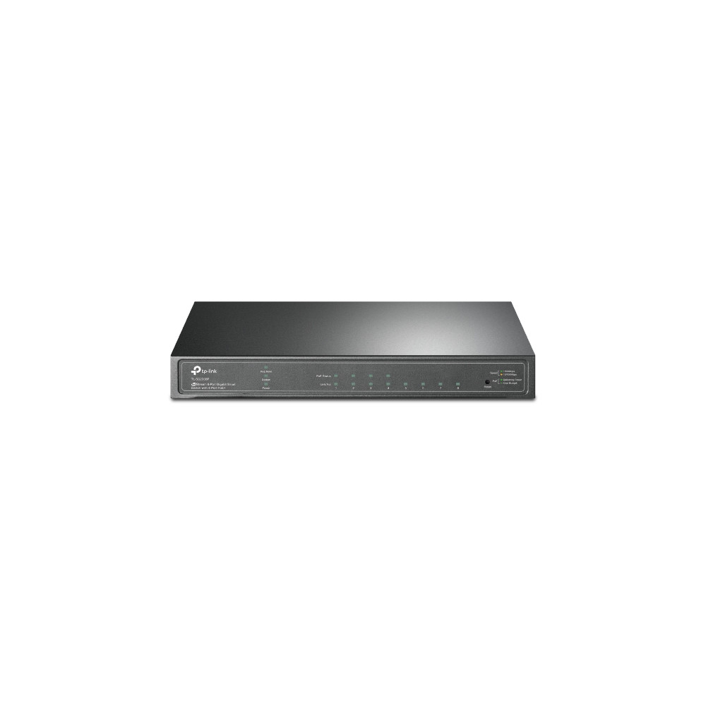 TP-LINK SG2008P OMADA 8-PORT MANAGED GIGABIT DESKTOP SWITCH, POE+(4), 62W, 5YR - Image 1