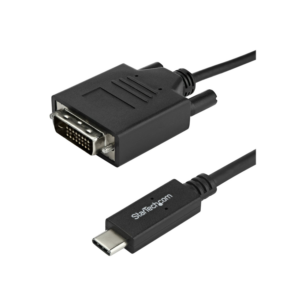 StarTech CDP2DVIMM2MB 2M USB-C (T/BOLT3) TO DVI ADAPTER CABLE, 3YR - Image 5