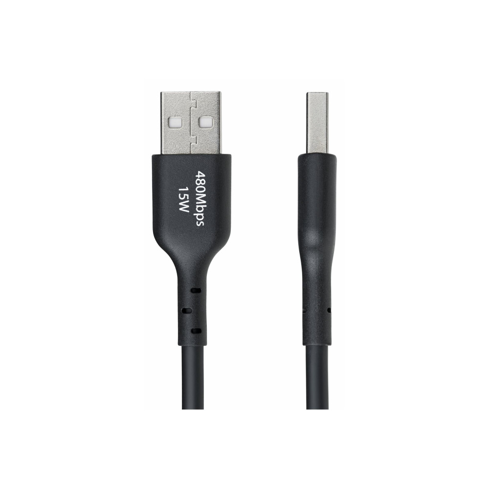 StarTech USB2AC3MNC USB A TO C CABLE M M 3M USB 2 0 BLACK 15W - Image 3