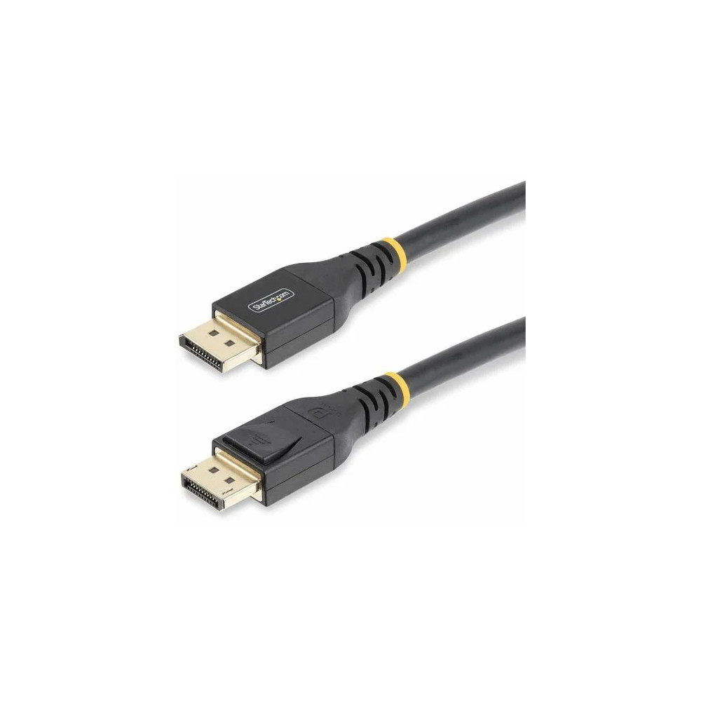 StarTech DP14A-15M-DP-CABLE 15.2m (50ft) Active DisplayPort 1.4 Cable, DP8K with HBR3/HDR10/MST/DSC 1.2/HDCP 2.2, 8K 60Hz, 4K 120Hz, Active DP 1.4 Cable - Active DisplayPort 1.4 cable with integrated signal booster - Ideal for boardrooms/video w - Image 1